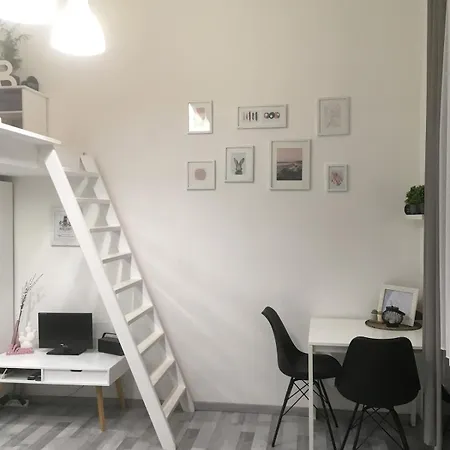 Apartment Black And White Budapest
