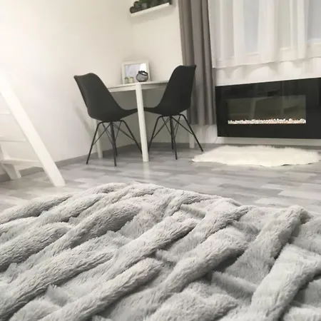Apartment Black And White Budapest