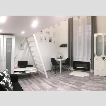 Black And White Apartment Budapest